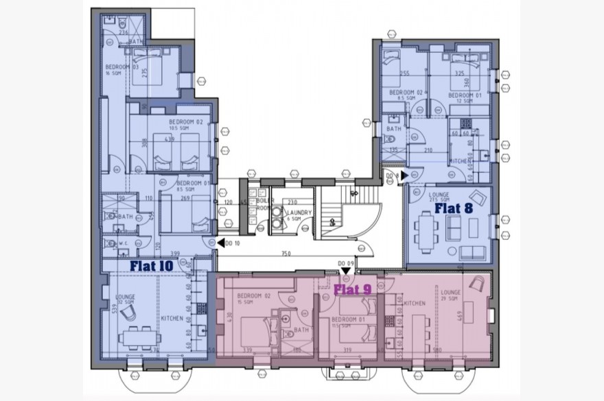 2 Bedroom Apartment Flat/apartment To Rent - Second Floor, Floor Plans